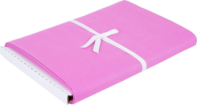 craftido -19 Options-100% Cotton Fabric by The Yard in Solid Color 44”Wide by 3yd (9 ft) -Medium Weight 5.2 oz-Soft Cotton for Quilting, Sewing, Crafts, Binding, Backing and Lining - Sweet Pink - Image 2
